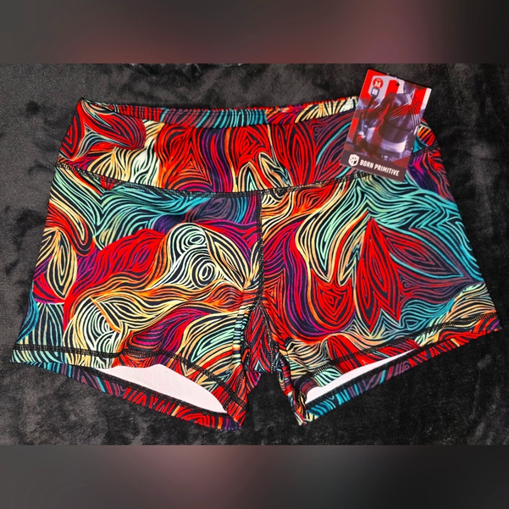 Born Primitive workout shorts